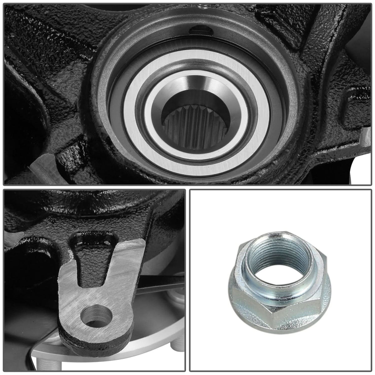 2006-2011 Honda Civic OEM Loaded Knuckle Assembly - Front Left