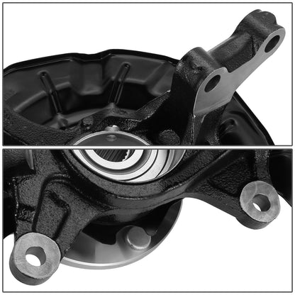 2007-2011 Toyota Camry Front Left Loaded Knuckle Assembly - OEM Black