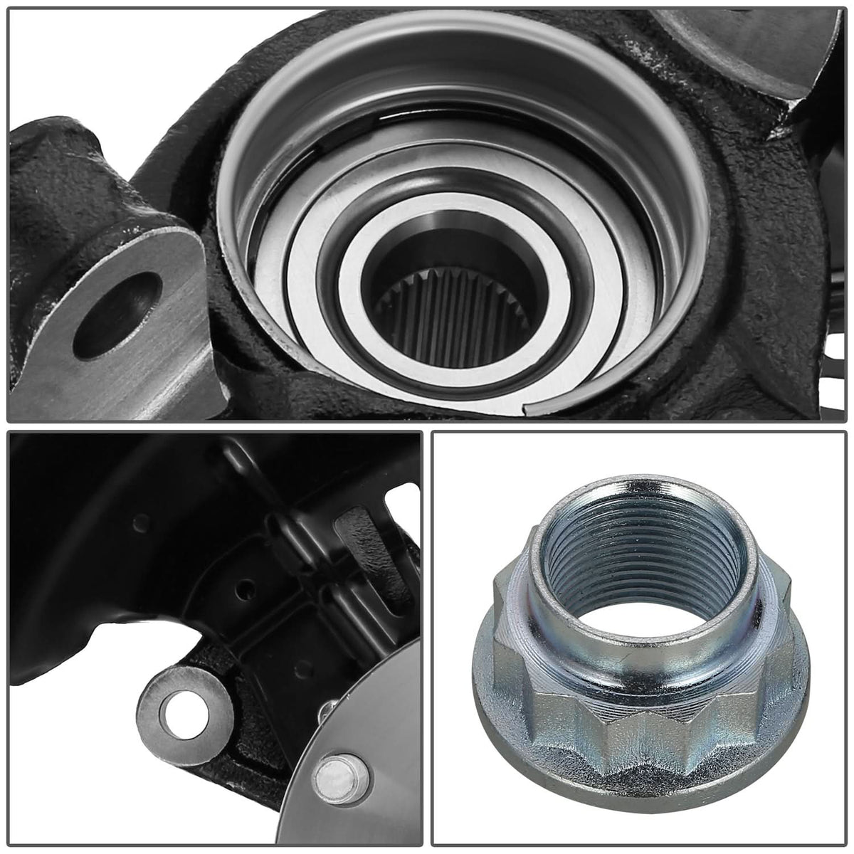 2010-2015 Lexus RX350 RX450H Toyota Highlander Front Left Loaded Knuckle