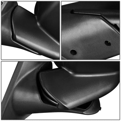 98-02 Dodge Ram 1500 2500 3500 Manual Side Mirror Left Textured