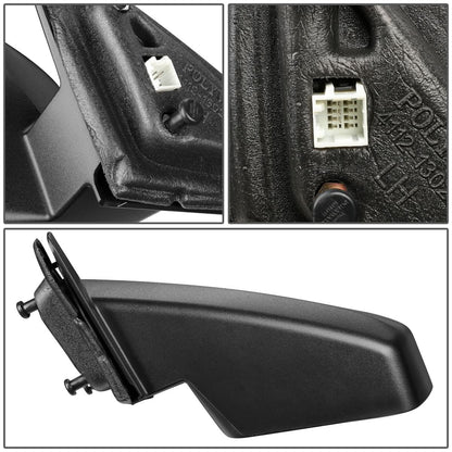 2008-2014 Dodge Avenger OEM Powered Side Mirror - Left Textured