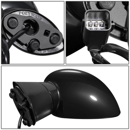 2008-2014 Dodge Challenger OEM Powered Left Side Mirror - Paintable