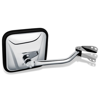 1960-1986 Jeep CJ OEM Style Manual Side Mirror - Chrome Right