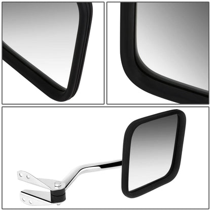 1960-1986 Jeep CJ OEM Style Manual Side Mirror - Chrome Right