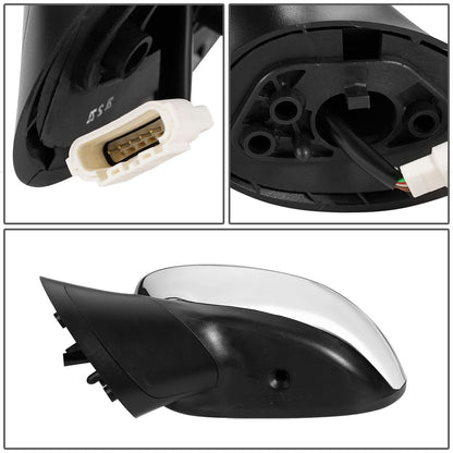 2013-2015 Fiat 500 OEM Style Powered Heated Folding Side Mirror Left