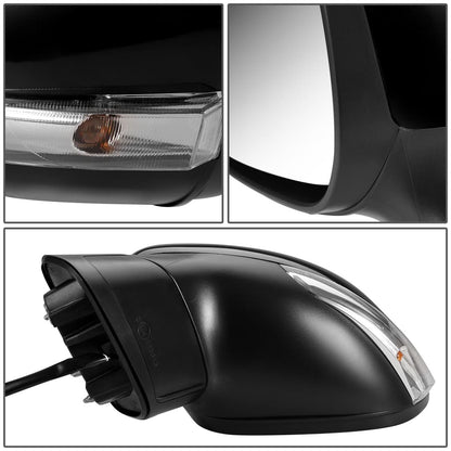 2013-2015 Fiat 500 OEM Style Powered Heated Signal Folding Mirror