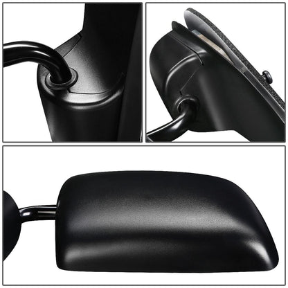 92-06 Ford E-150/E-250/E-350/E-450/E-550 Manual Side Mirror Black Left