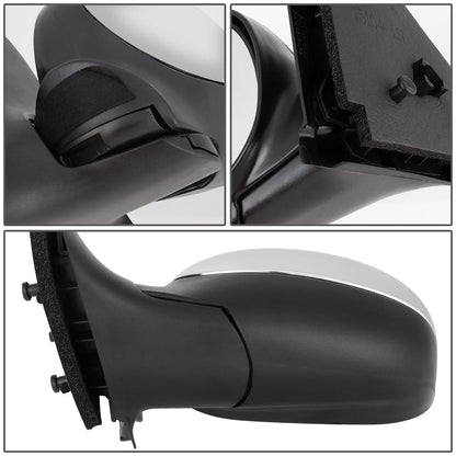97-03 Ford F-150 / 97-99 F-250 OE Style Manual Side Mirror - Chrome