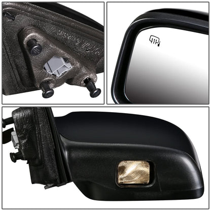 06-12 Ford Fusion Powered Heated OEM Side Mirror Left