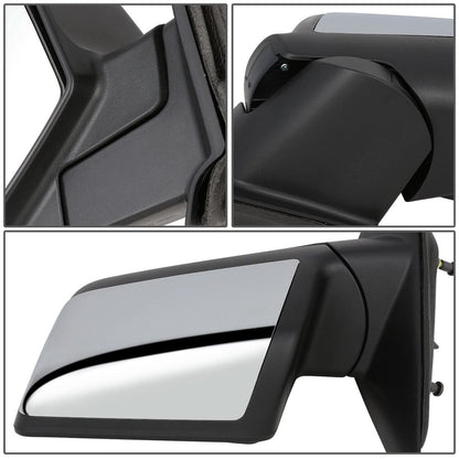 06-11 Ford Ranger Manual Chrome Left Side Mirror