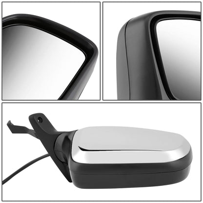 92-97 Ford Bronco F-150 F-250 F-350 OEM Powered Chrome Right Mirror
