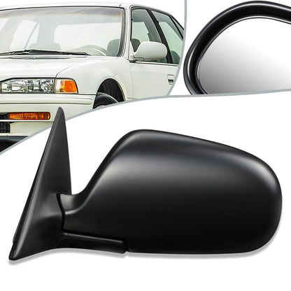 90-93 Honda Accord OEM Powered Folding Side Mirror Left