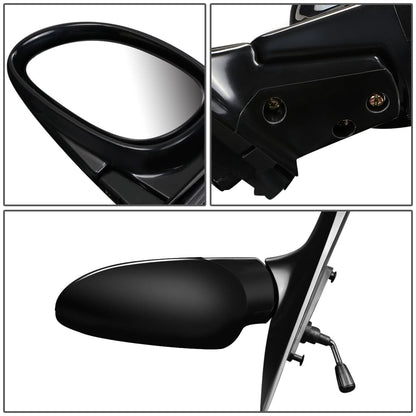 1992-1995 Honda Civic OEM Manual Folding Side Mirror Left