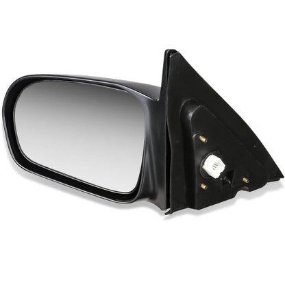 01-05 Honda Civic OEM Powered Side Mirror - Paintable Black Left