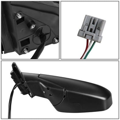 2007-2011 Honda CR-V OEM Powered Mirror Left Side - Textured Black