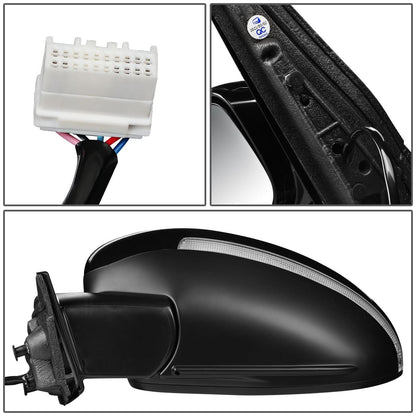 2011-2013 Honda Odyssey OEM Style Power Folding Side Mirror Left