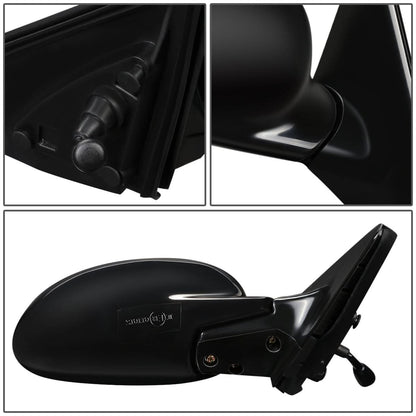 92-95 Honda Civic Manual Folding Side Mirror - Right