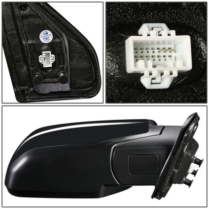 2009-2015 Honda Pilot OEM Powered Side Mirror Right Textured Black