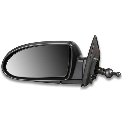 2006-2009 Hyundai Accent OEM Manual Side Mirror - Left Textured Black