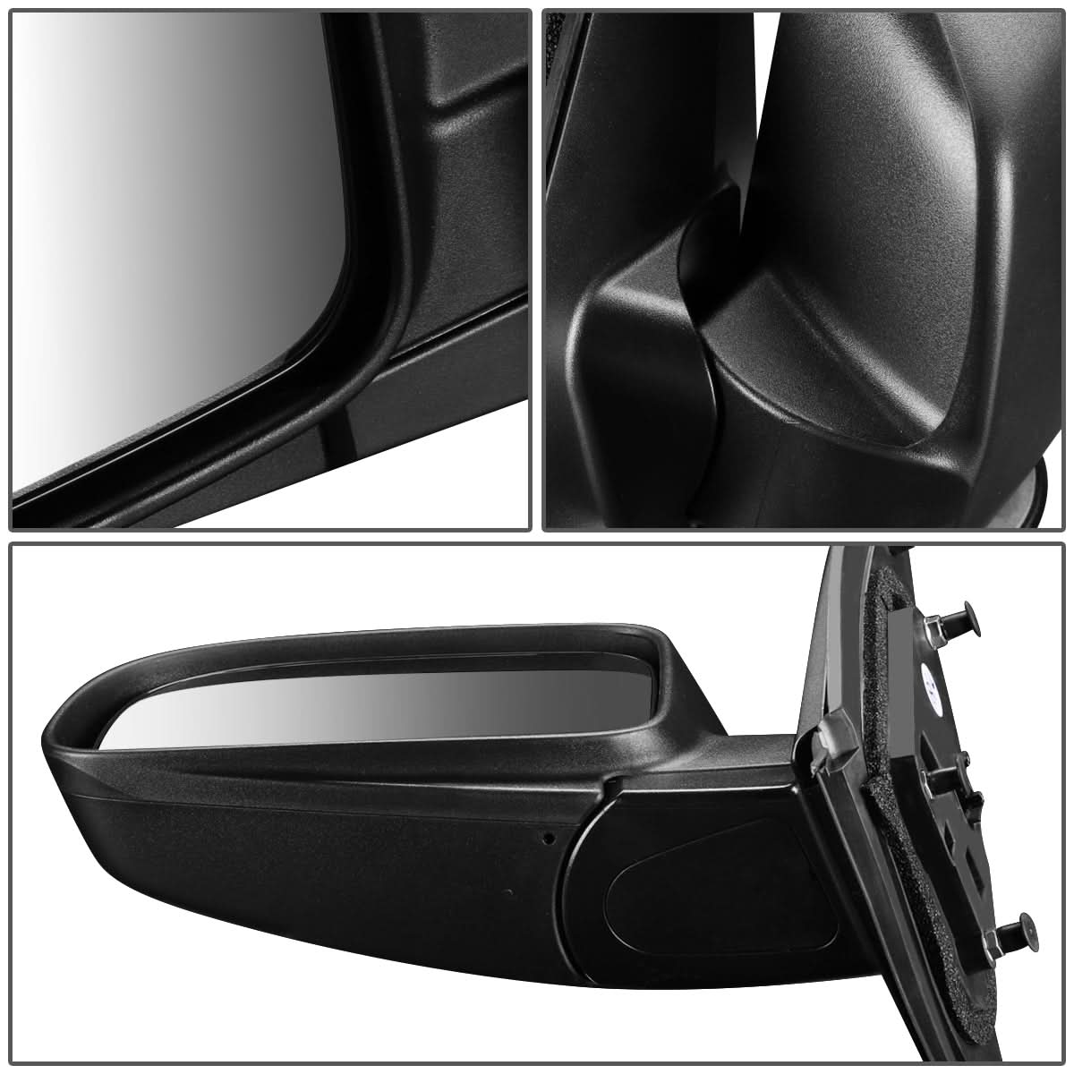 2007-2009 Hyundai Santa Fe OEM Style Powered Side Mirror - Left