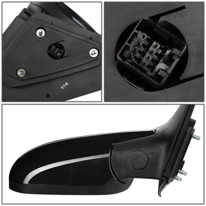 07-10 Hyundai Elantra OEM Style Heated Folding Side Mirror