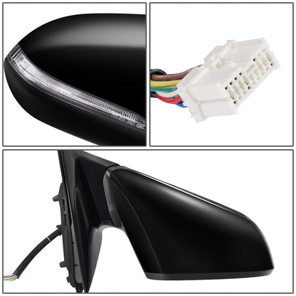 15-17 Hyundai Sonata OEM Style Powered Heated Side Mirror Right