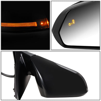 15-17 Hyundai Elantra OEM Style Powered Heated Folding Side Mirror