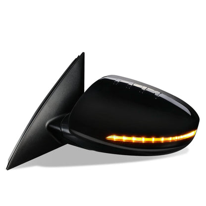2011-2013 Kia Optima OEM Powered Side Mirror - Textured Black Left