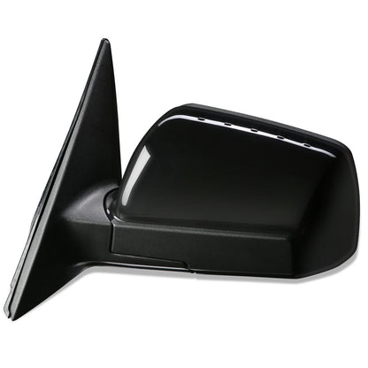 2012-2013 Kia Soul Manual Side Mirror - Textured Black Left