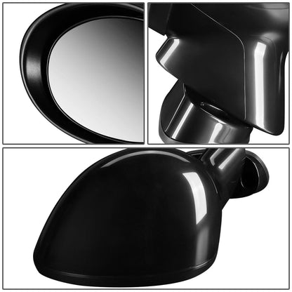 06-15 Mazda Miata OEM Style Powered Side Mirror - Paintable Black
