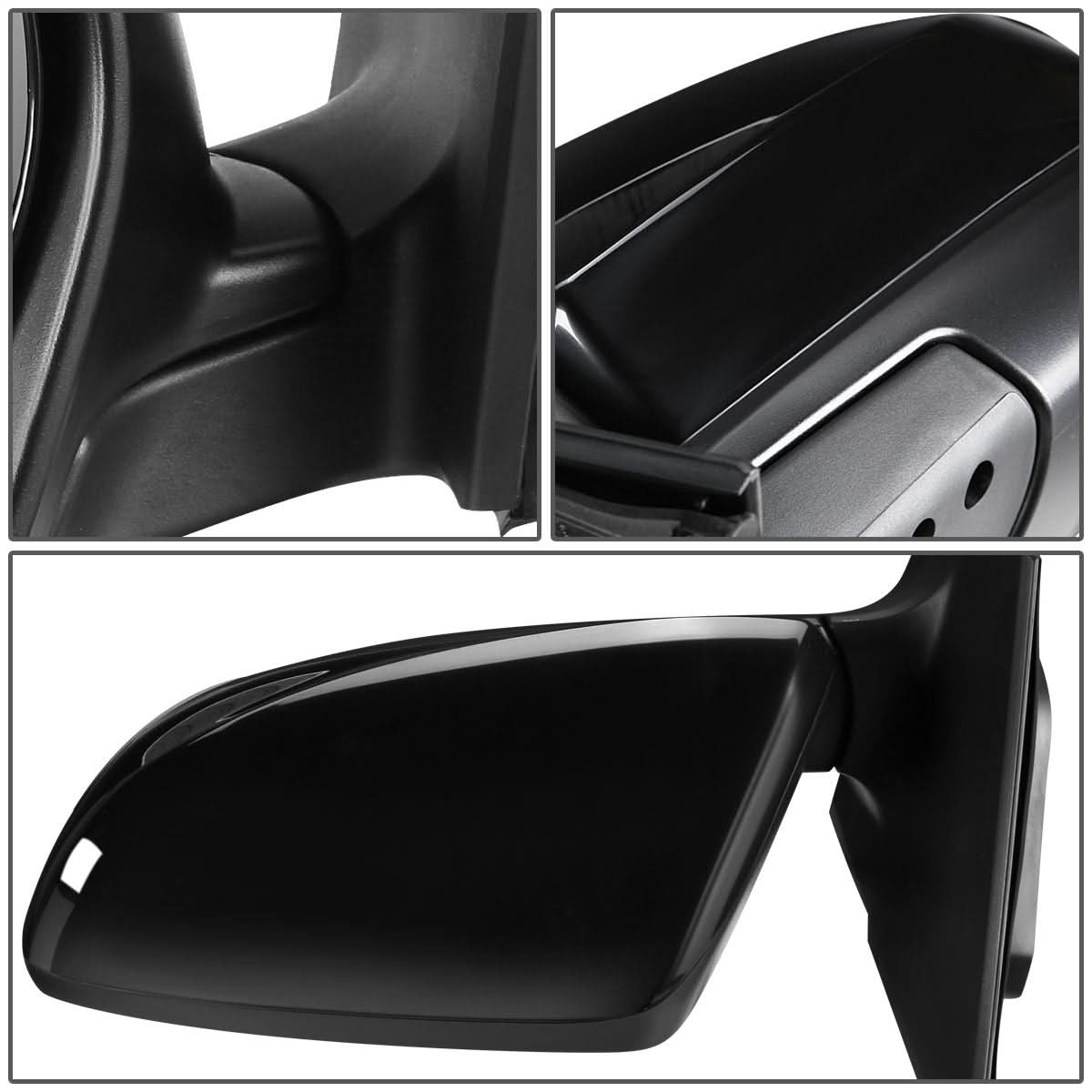 10-15 Mazda CX-9 OEM Powered Paintable Black Right Mirror