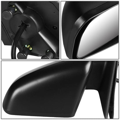 04-08 Mitsubishi Galant OEM Powered Side Mirror Left Black