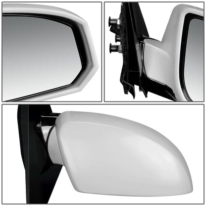 04-08 Nissan Maxima OEM Powered Paintable Right Side Mirror - White