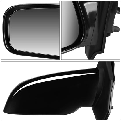 03-08 Toyota Corolla OEM Powered Side Mirror - Left (Black)