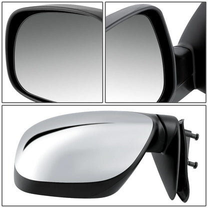 2000-2004 Toyota Tundra Power Folding Side Mirror Chrome Left
