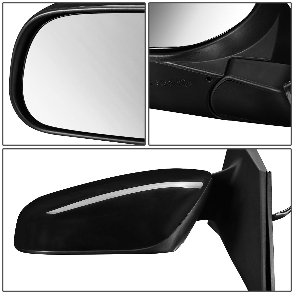 06-12 Toyota RAV4 OEM Style Powered Side Mirror - Textured Black