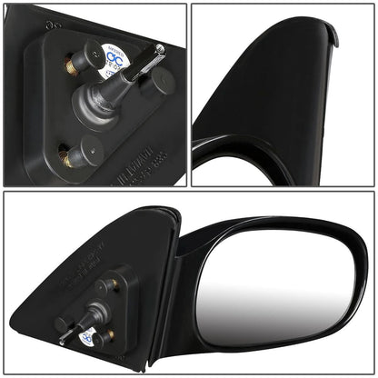 1998-2002 Toyota Corolla OE Style Manual Side Mirror - Paintable