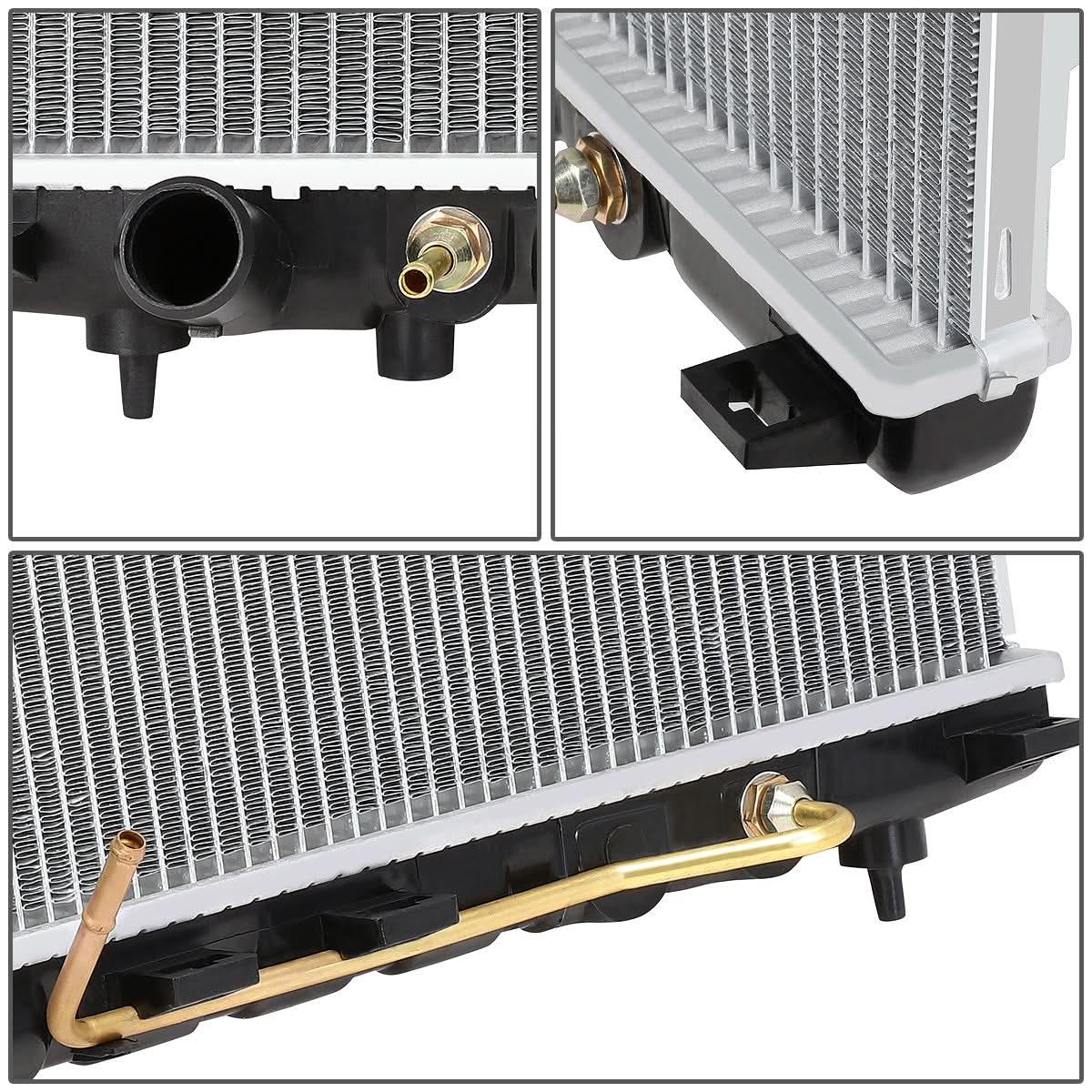01-06 Hyundai Santa Fe OEM Radiator 2.4L 2.7L 3.5L Engine