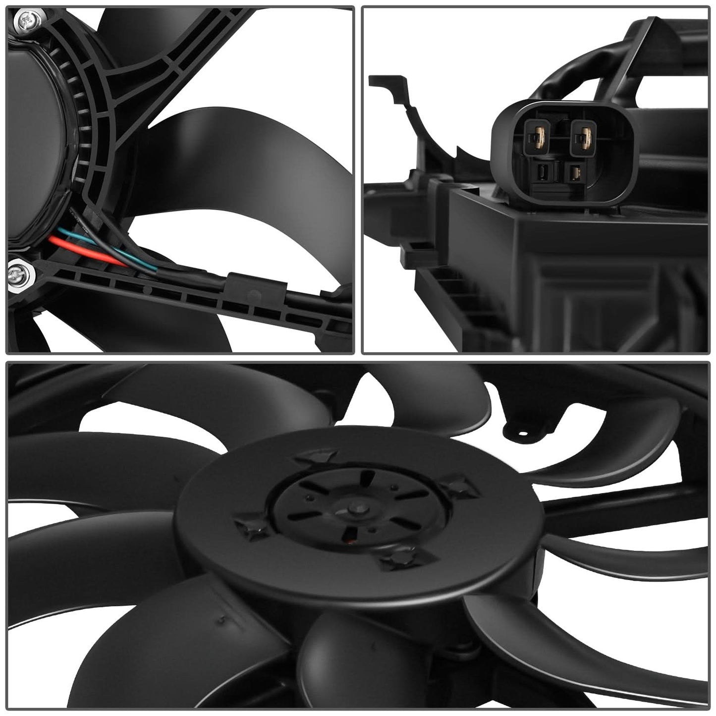 2015-2021 BMW M2 M3 M4 OE Style Radiator Fan - Black