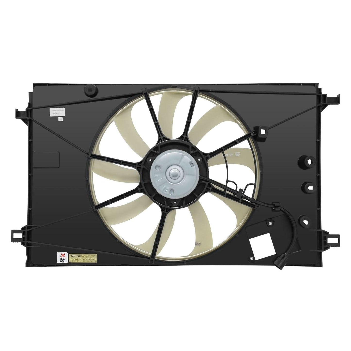 2022-2024 Toyota Corolla OE Style Radiator Fan - Black