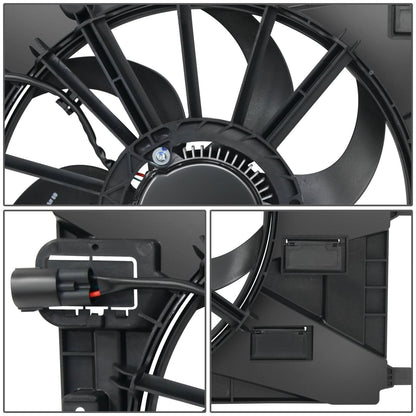 2020-2025 Chevrolet Trailblazer OE Style Radiator Fan Black