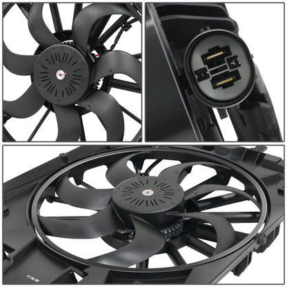 2020-2025 Chevrolet Trailblazer OE Style Radiator Fan Black
