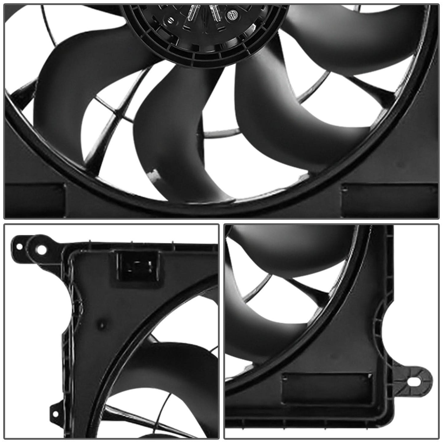 2022-2025 Jeep Grand Cherokee OE Style Radiator Fan 3.6L Engine