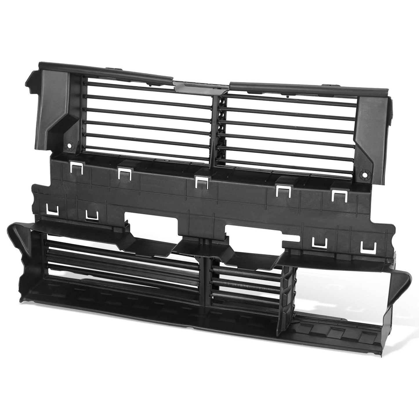 2013-2016 Ford Fusion Radiator Shutter Assembly - Matte Black