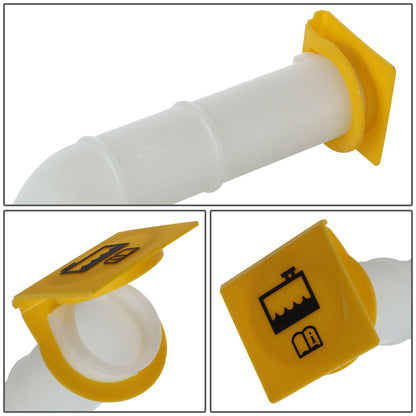 01-03 Dodge Caravan/Grand Caravan Coolant Recovery Tank - White