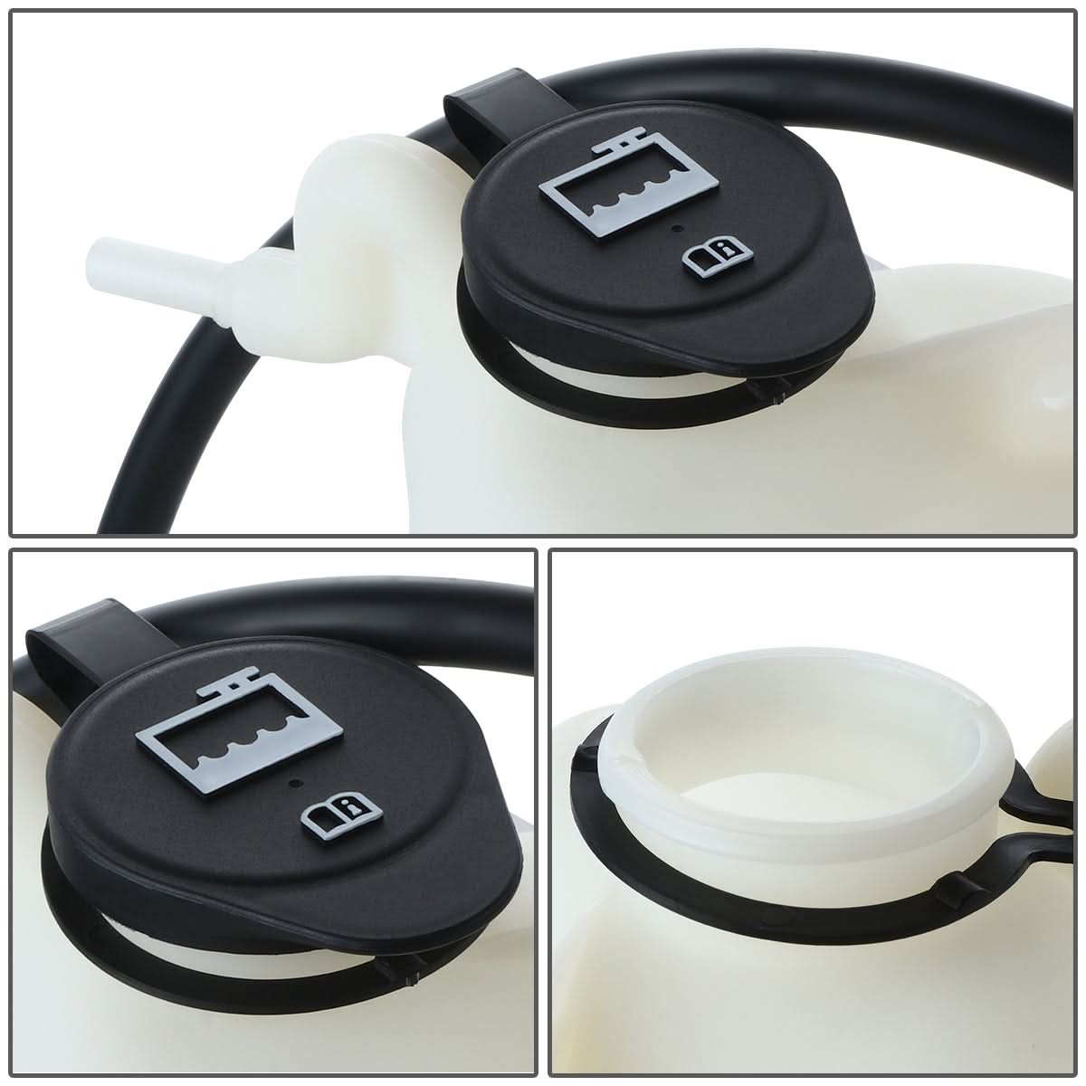 04-06 Chevrolet Colorado Coolant Recovery Tank White