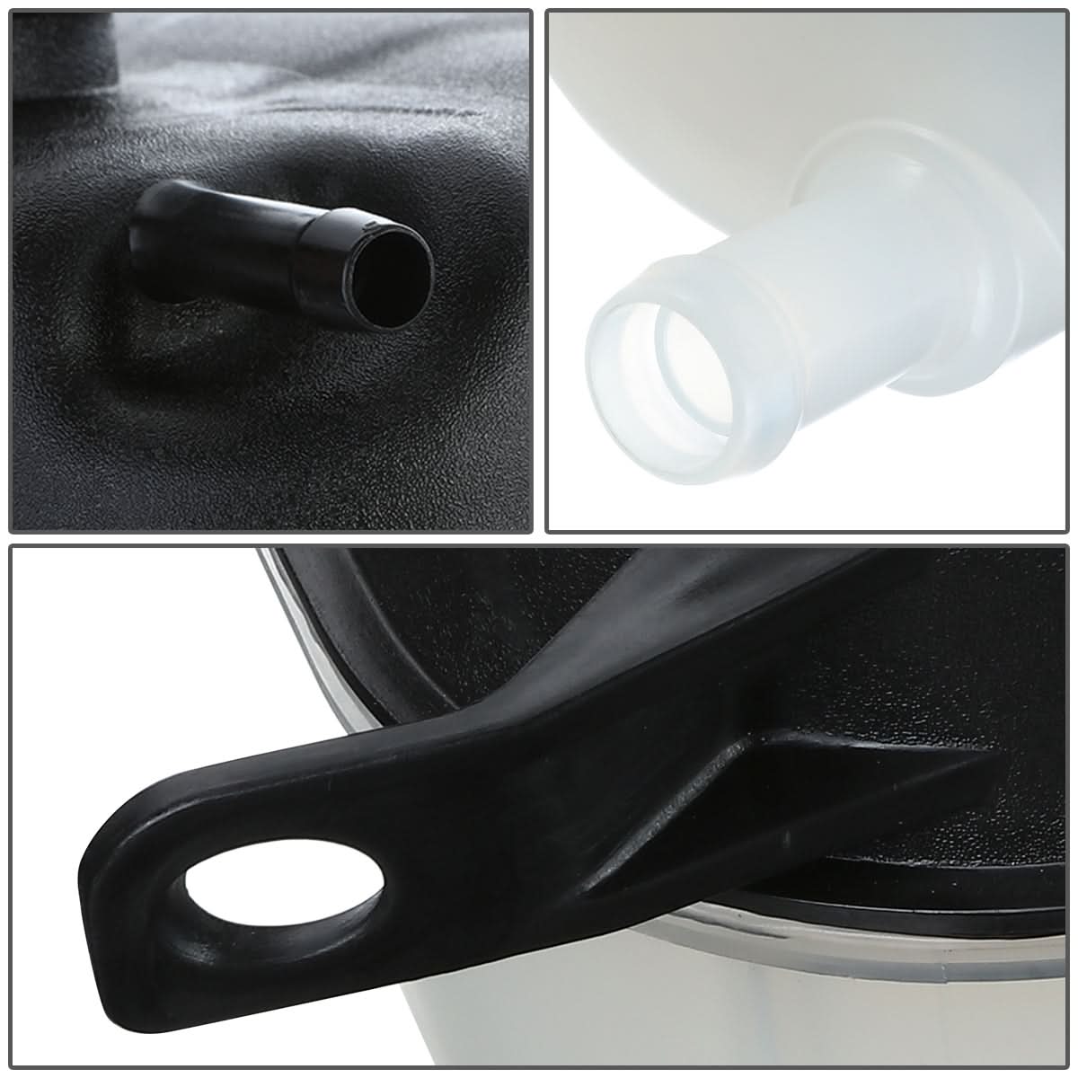 2010-2017 Chevrolet Equinox GMC Terrain Coolant Recovery Tank White