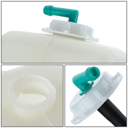 98-02 Honda Accord Coolant Recovery Tank - White