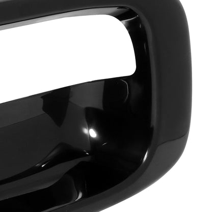99-07 Silverado Sierra Door Handle Covers Smooth Black ABS