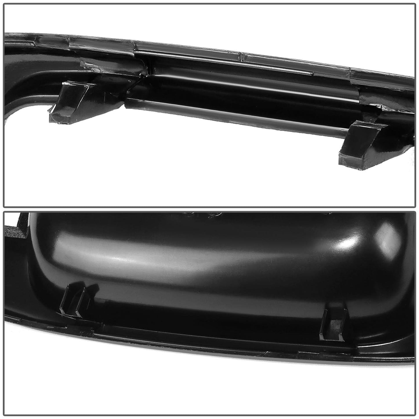 99-07 Silverado Sierra Door Handle Covers Smooth Black ABS
